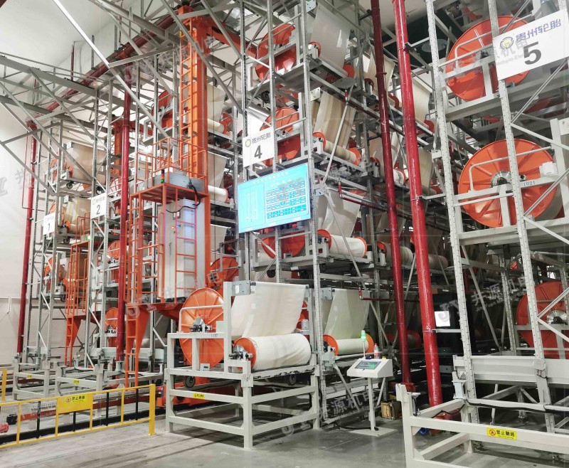 胎體胎側內襯層立體庫